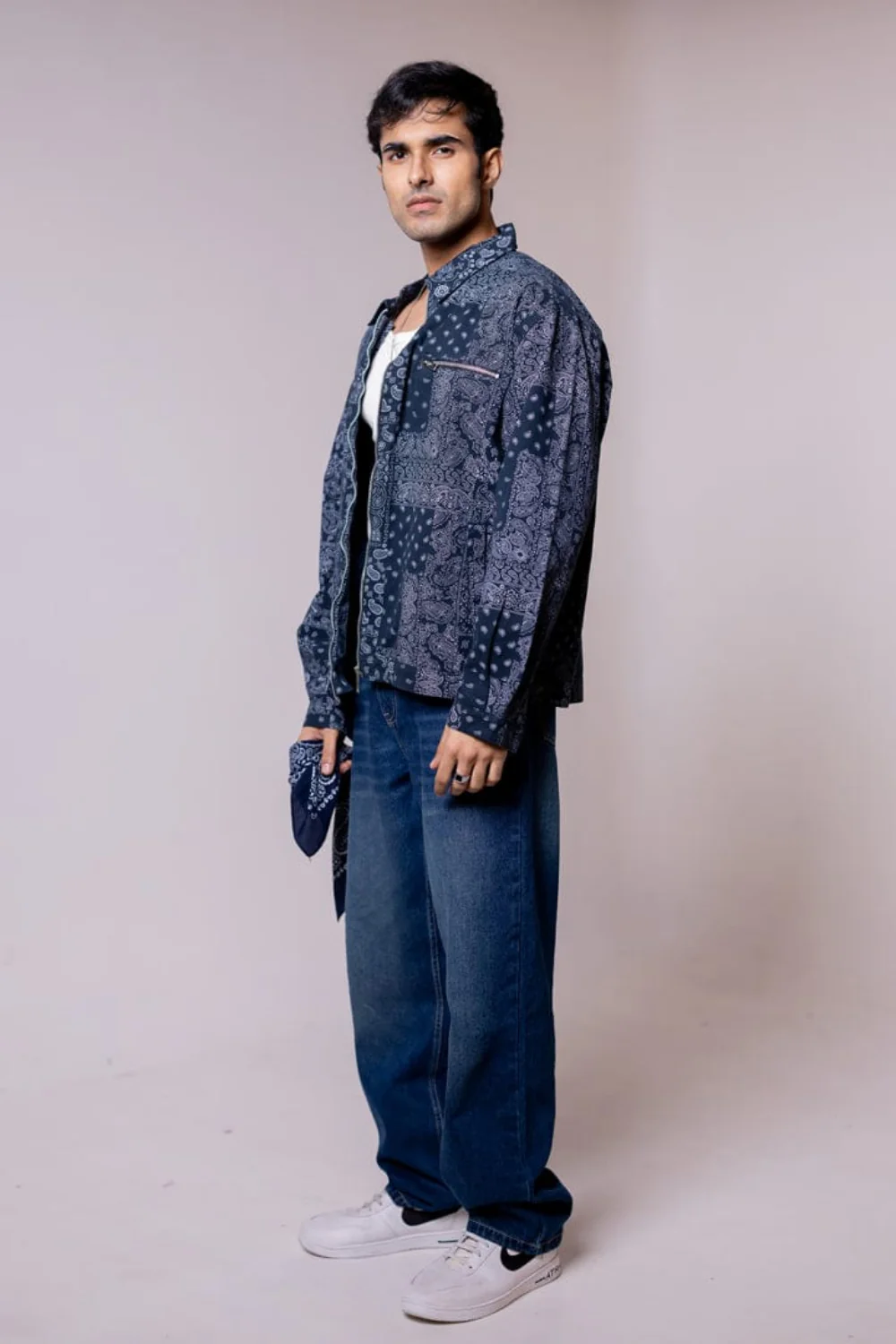 Bandana Print-Jacket - Image 3