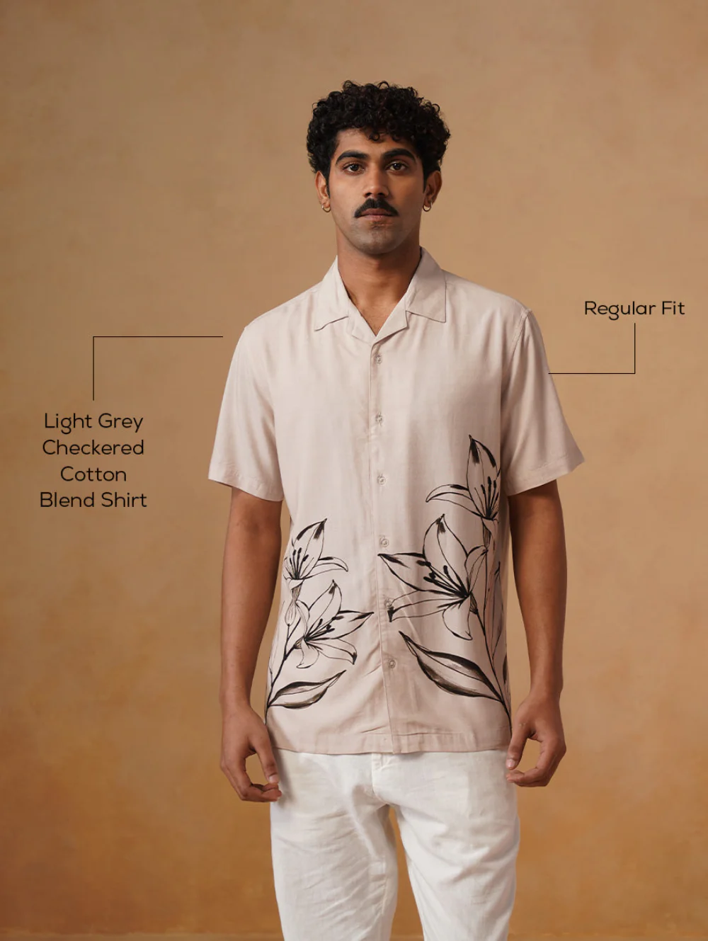Vanya - Regular Fit, Half Sleeve Shirt - Image 4