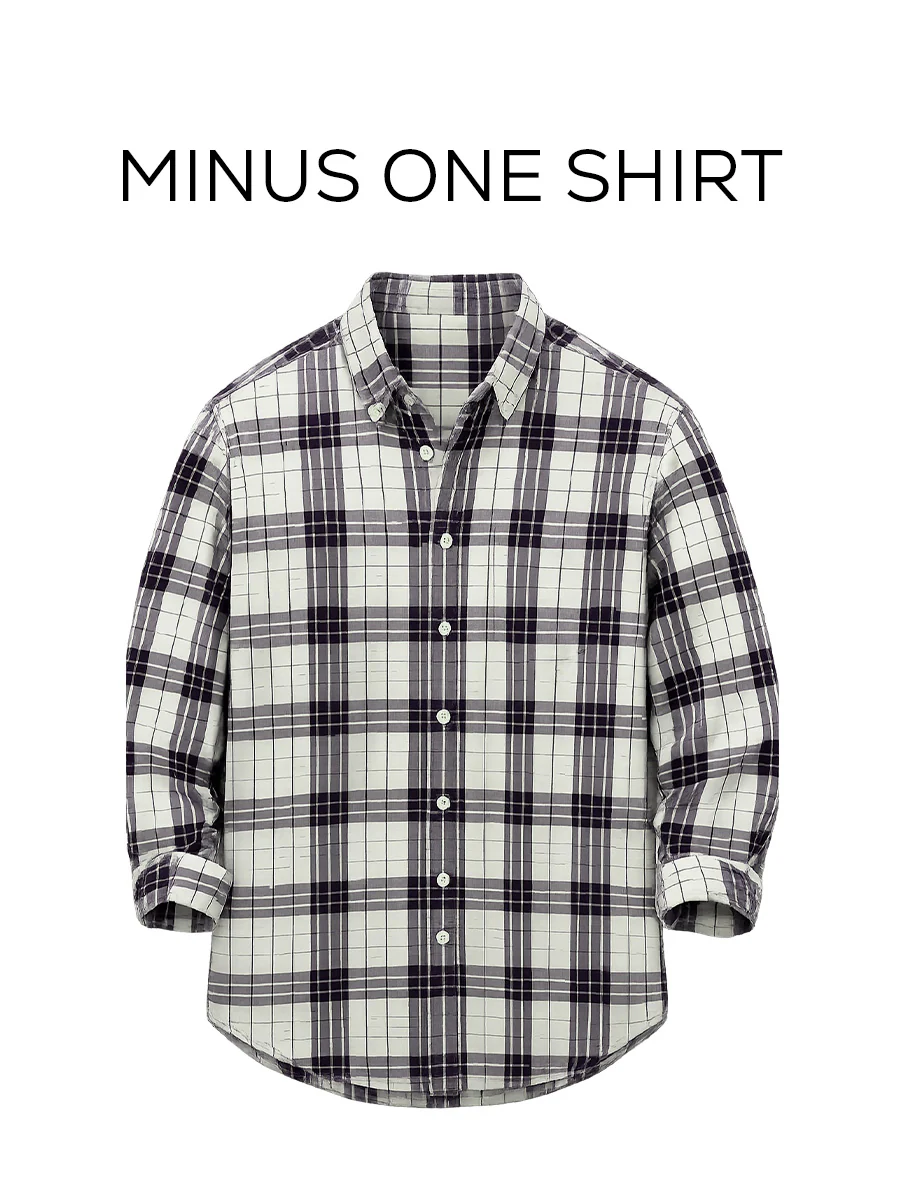 Black White Checkered Shirt - Image 2