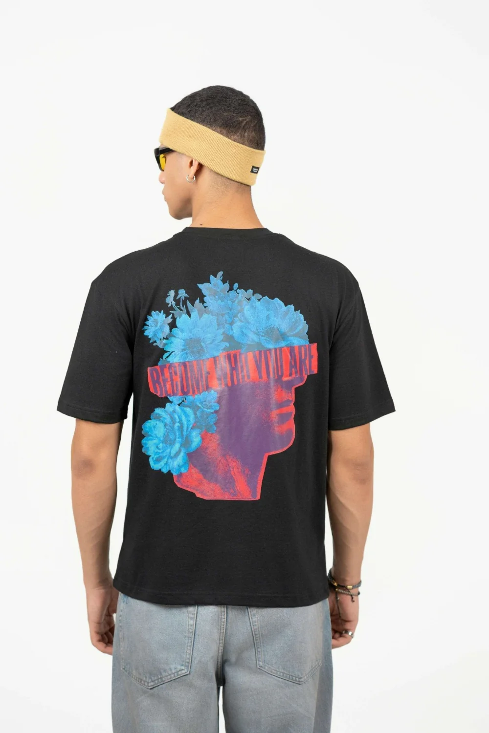 Meant to Be Floral Printed Oversized Tee - Image 2