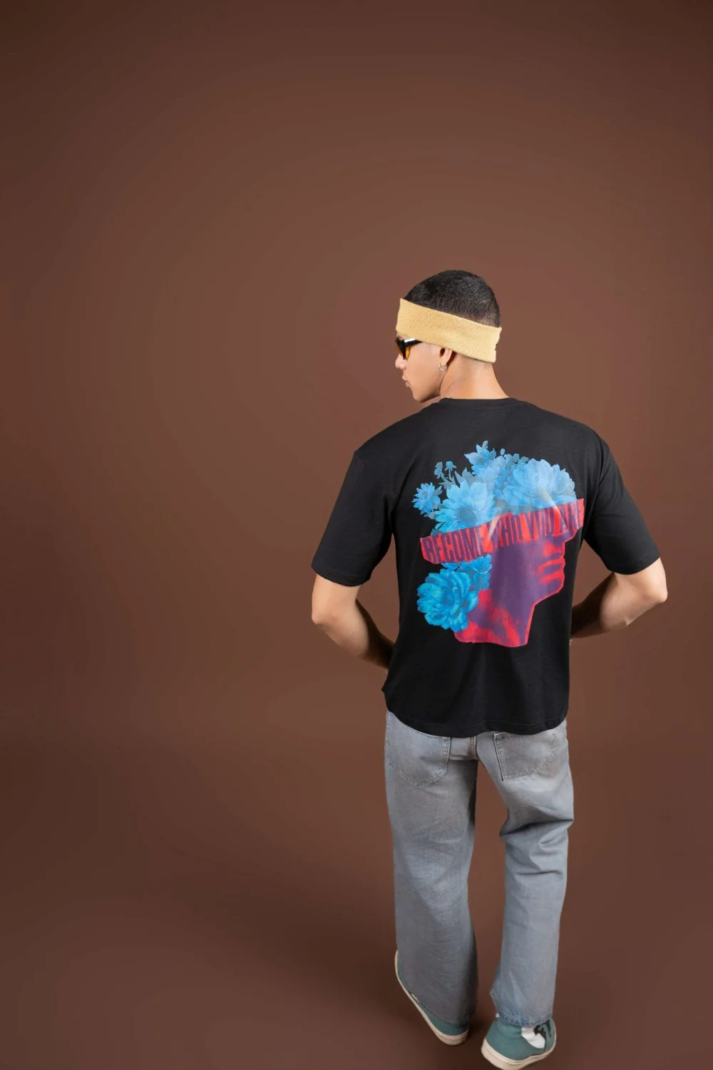 Meant to Be Floral Printed Oversized Tee - Image 5