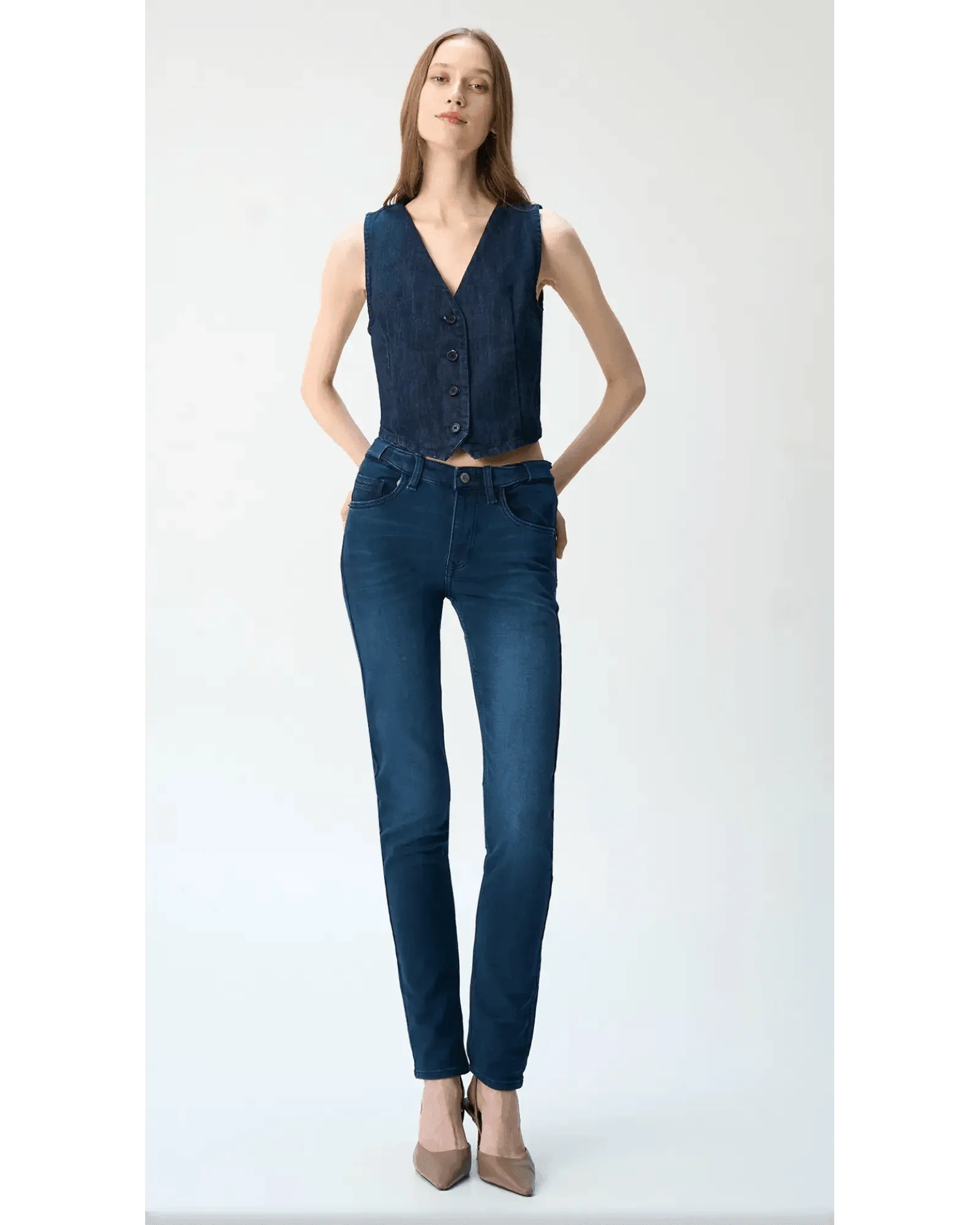 Skinny fit City Denim for Her -Moroccan Indigo - Image 3