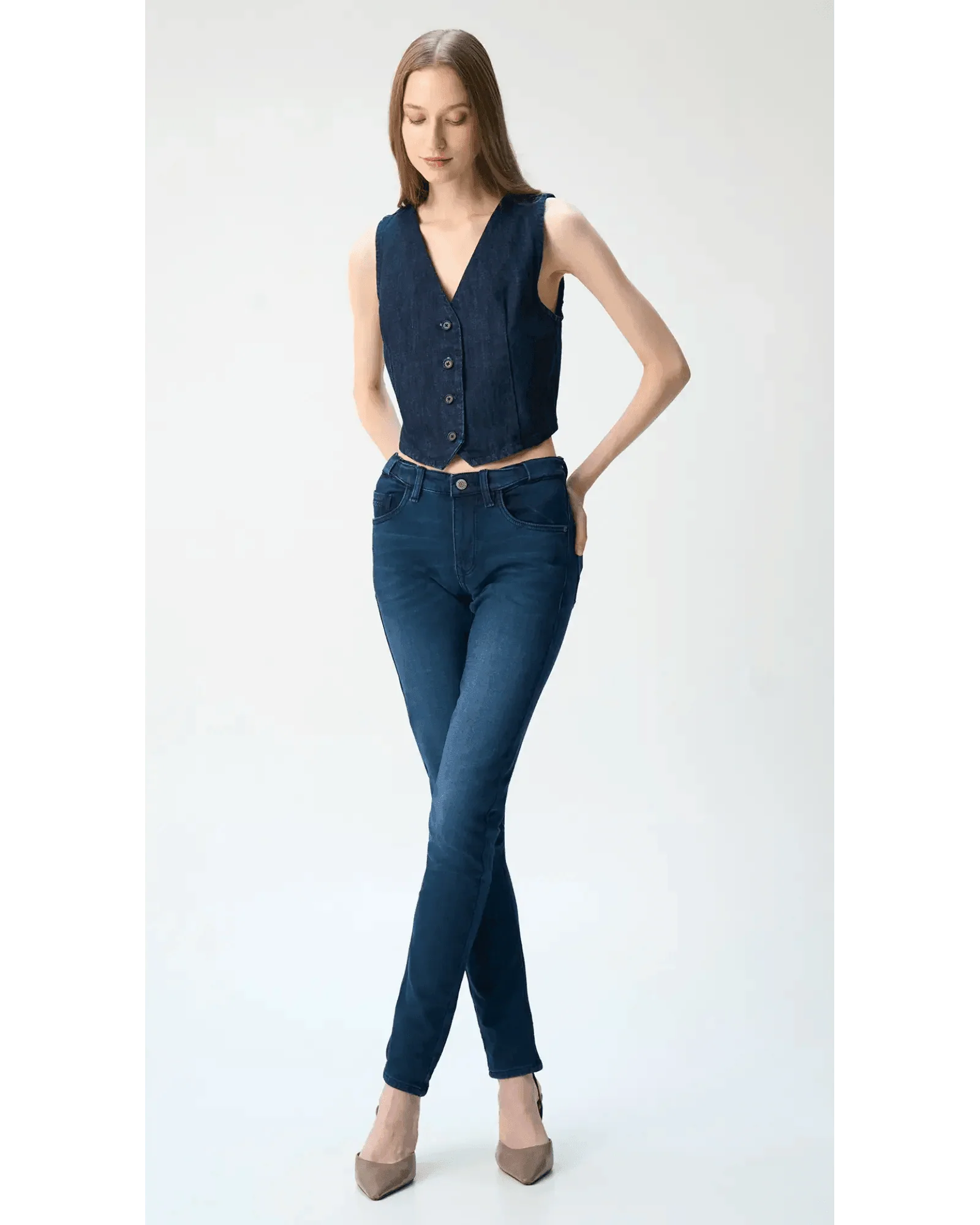 Skinny fit City Denim for Her -Moroccan Indigo - Image 4