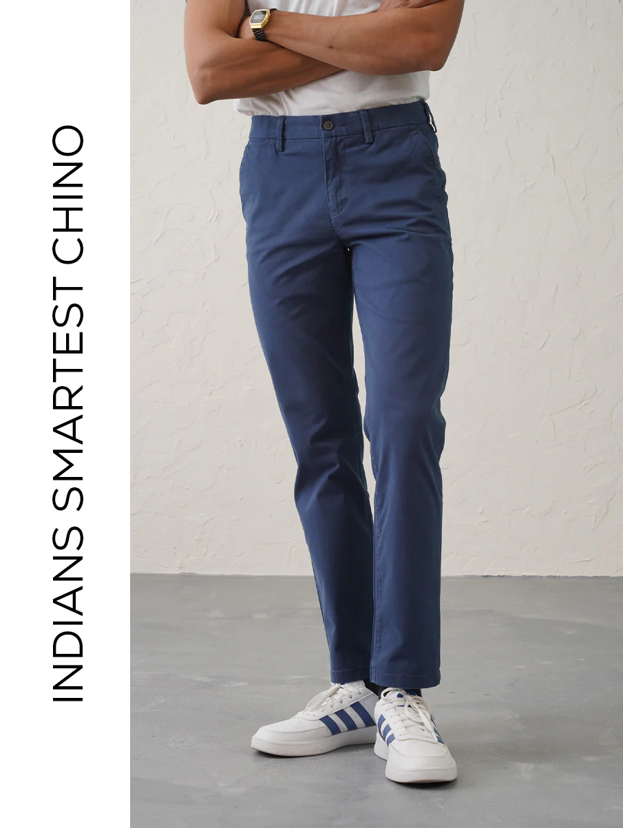 The Regular Fit Daylong Chino - Knight Blue - Image 3