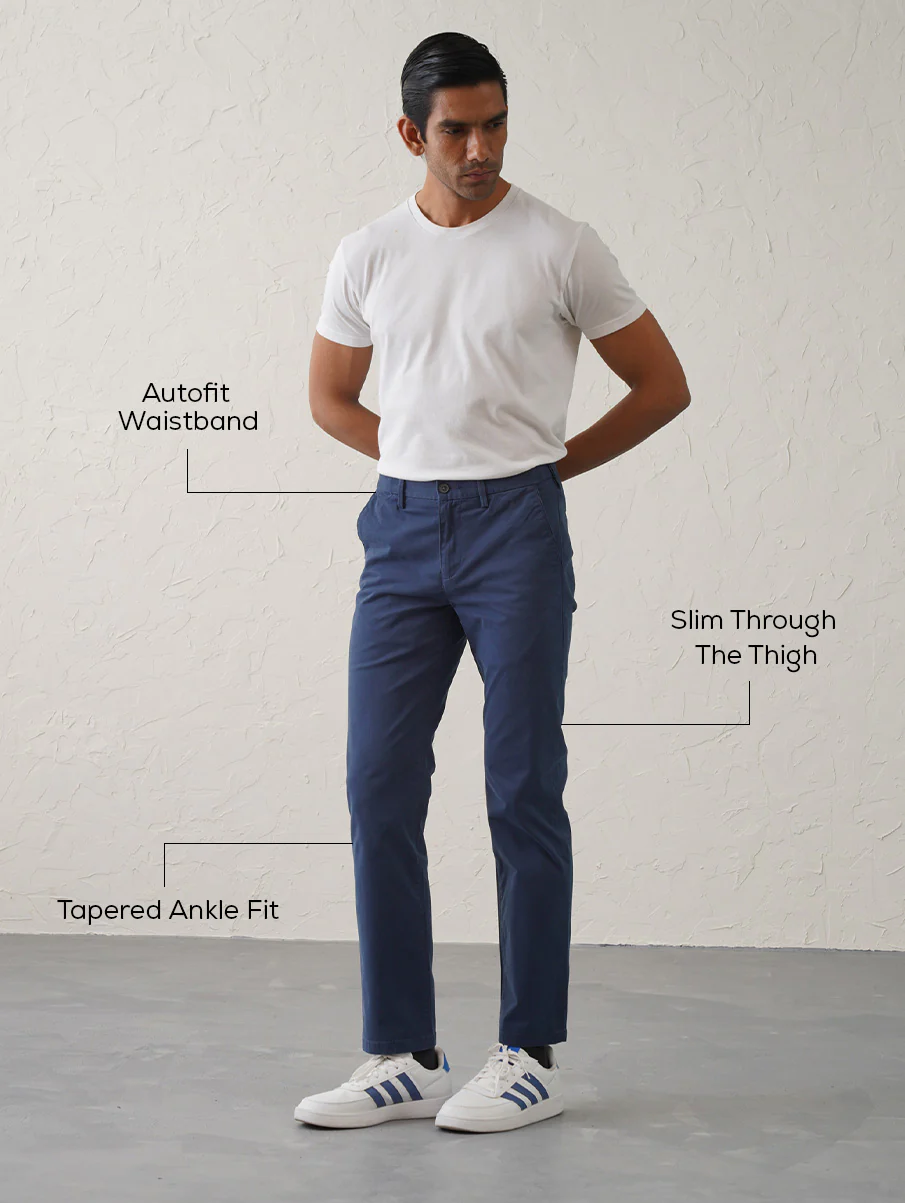 The Regular Fit Daylong Chino - Knight Blue - Image 4