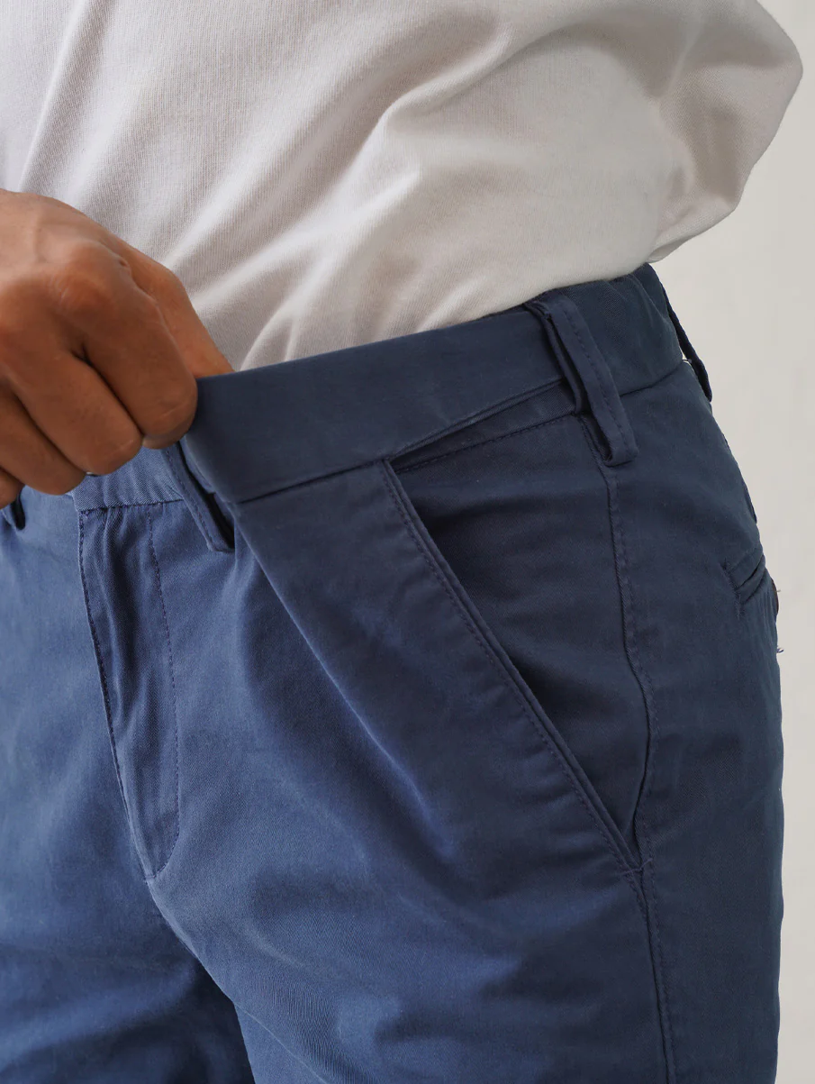 The Regular Fit Daylong Chino - Knight Blue - Image 7