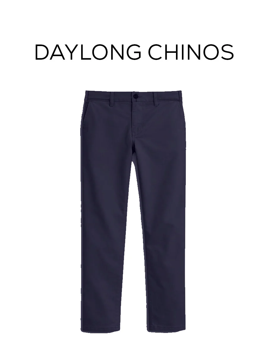 The Regular Fit Daylong Chino - Night Navy - Image 2