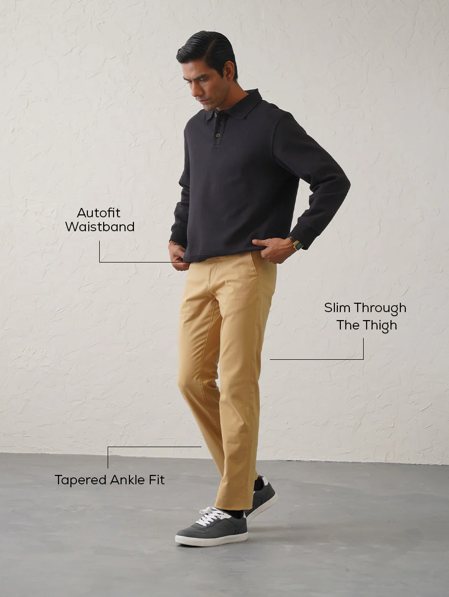 The Regular Fit Daylong Chino - Old Camel - Image 4
