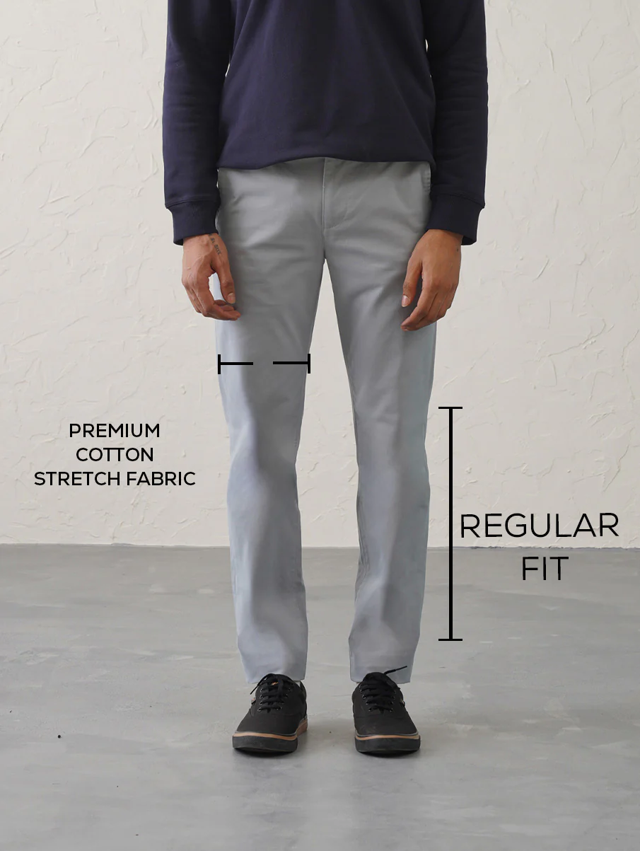 The Regular Fit Daylong Chino - Raspberry Dolphin - Image 6