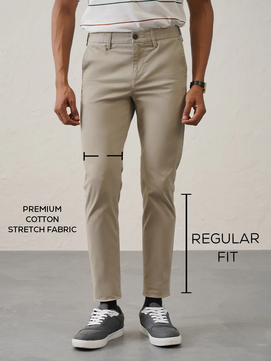 The Regular Fit Daylong Chino - Square Potato - Image 6