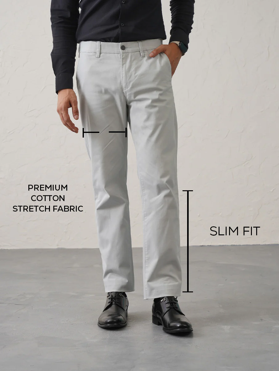 The Slim Fit Daylong Chino - Naked Elephant - Image 6