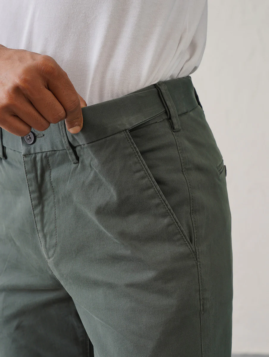 The Slim Fit Daylong Chino - Stained Olive - Image 7