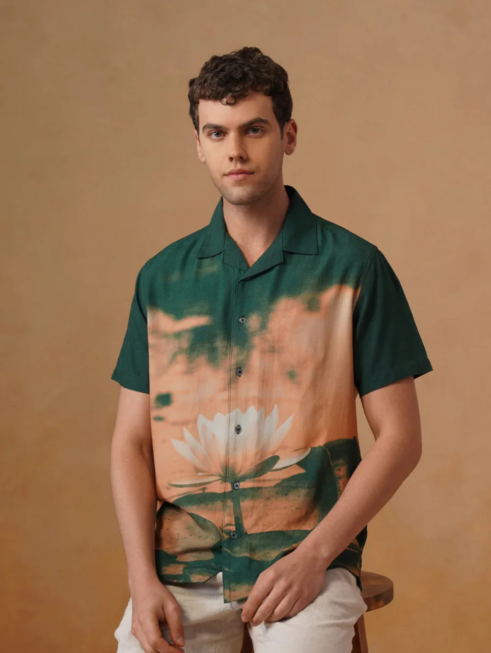 Padma – Regular Fit, Half Sleeves Shirt - Image 3