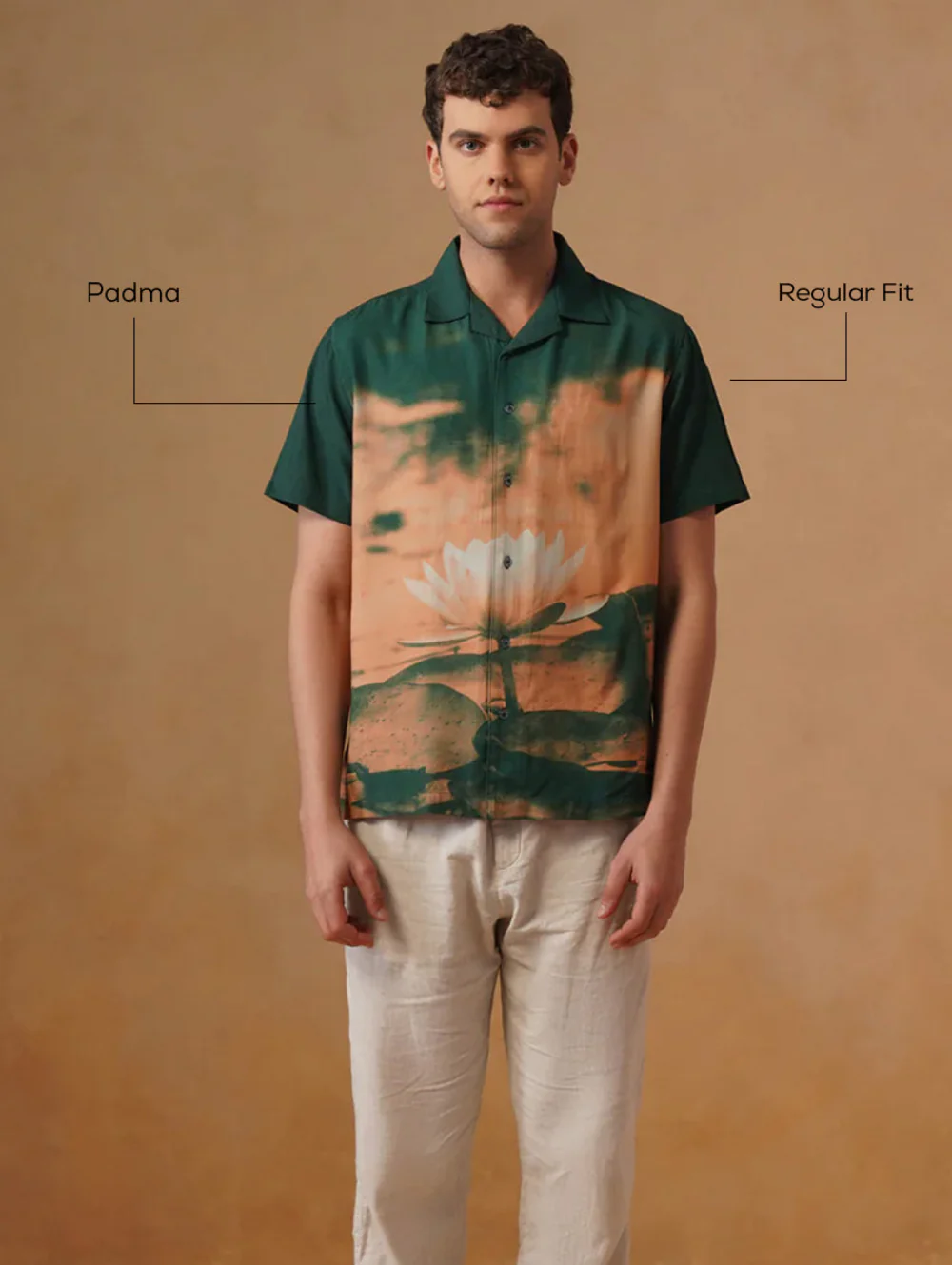 Padma – Regular Fit, Half Sleeves Shirt - Image 4