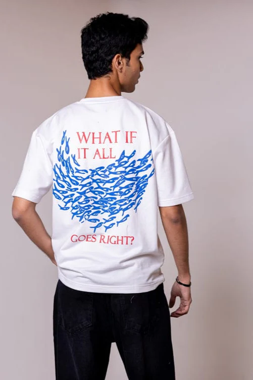What if I Fall - Oversized T shirt