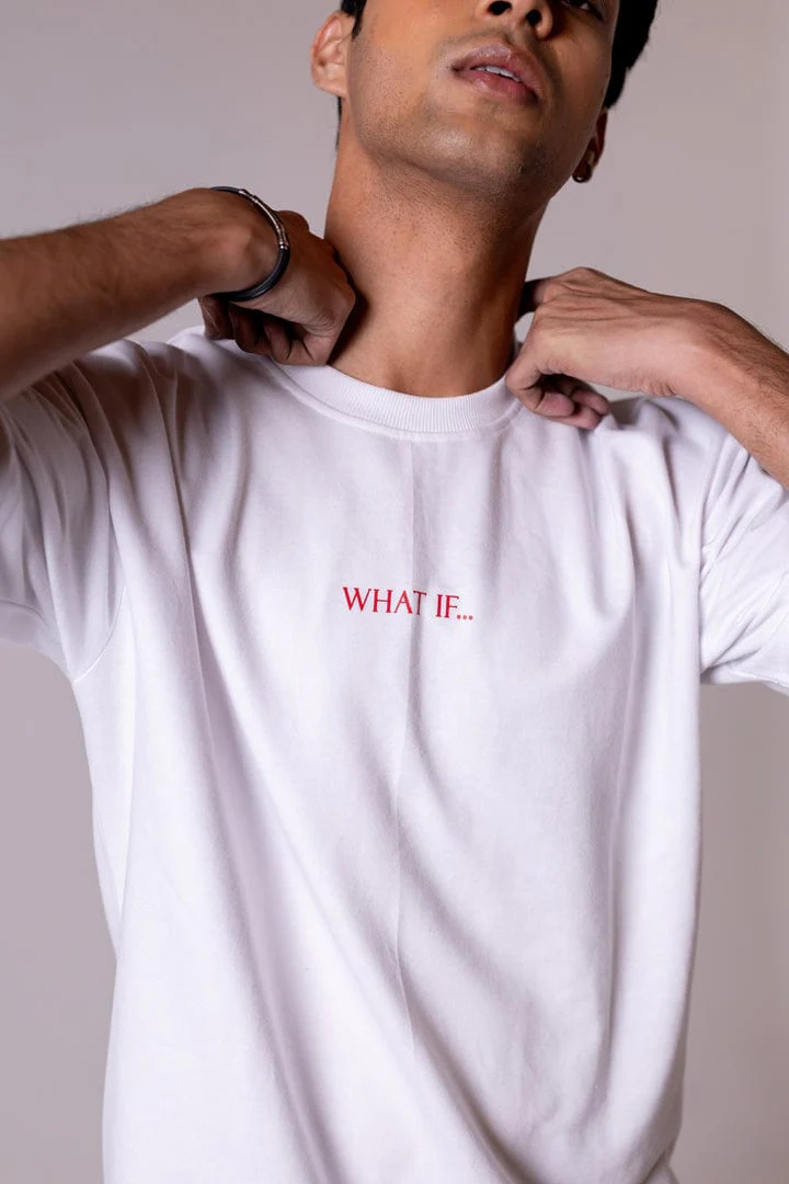 What if I Fall - Oversized T shirt - Image 2