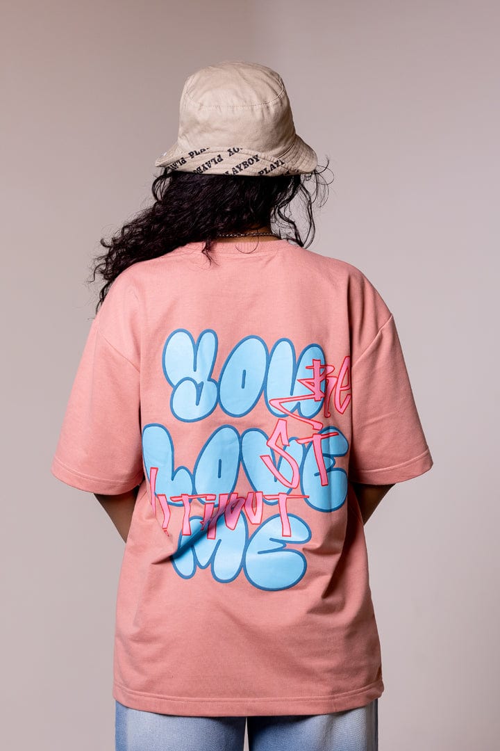 Lost without me- Oversized T shirt - Image 3