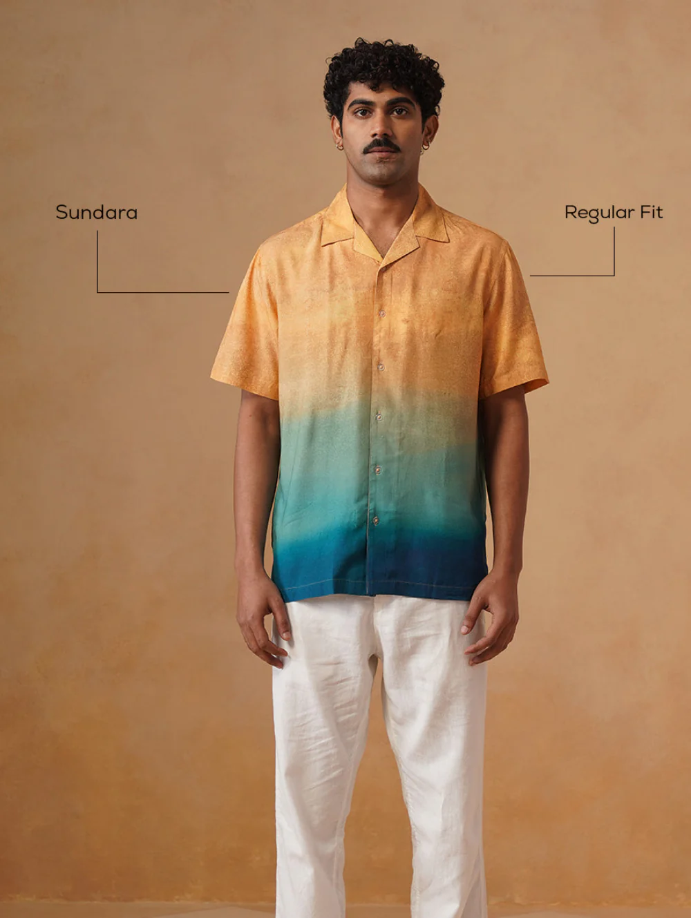 Sundara - Regular Fit, Half Sleeve Printed Shirt - Image 4