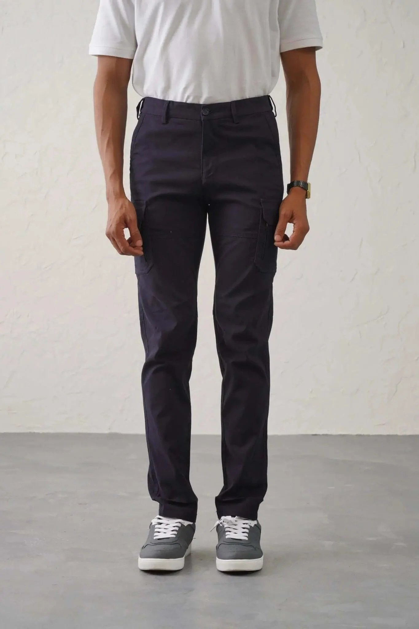 The Slim Fit Pro Cargo Pants - Navy - Image 5
