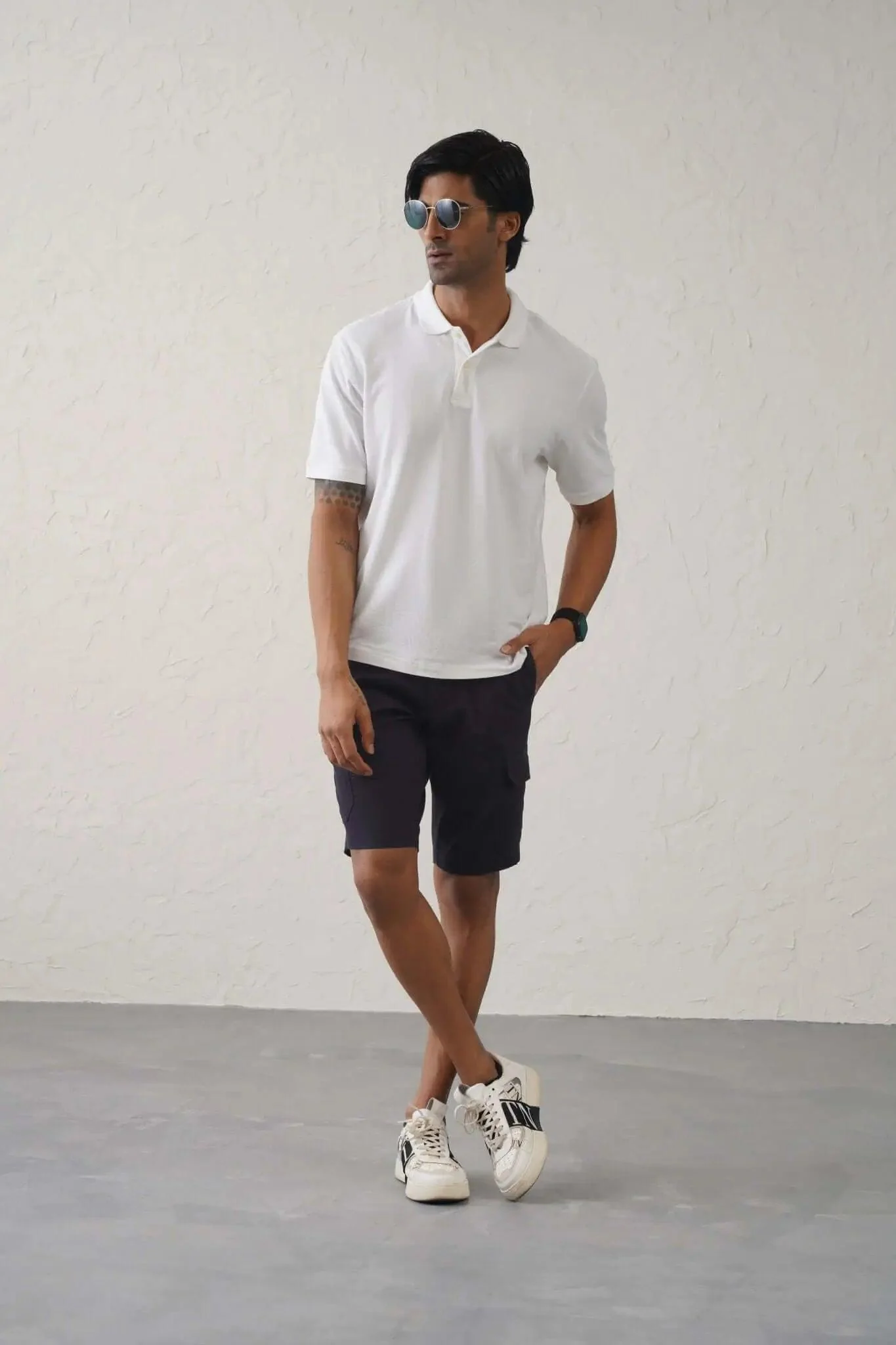 Pro Cargo Shorts - Navy - Image 2