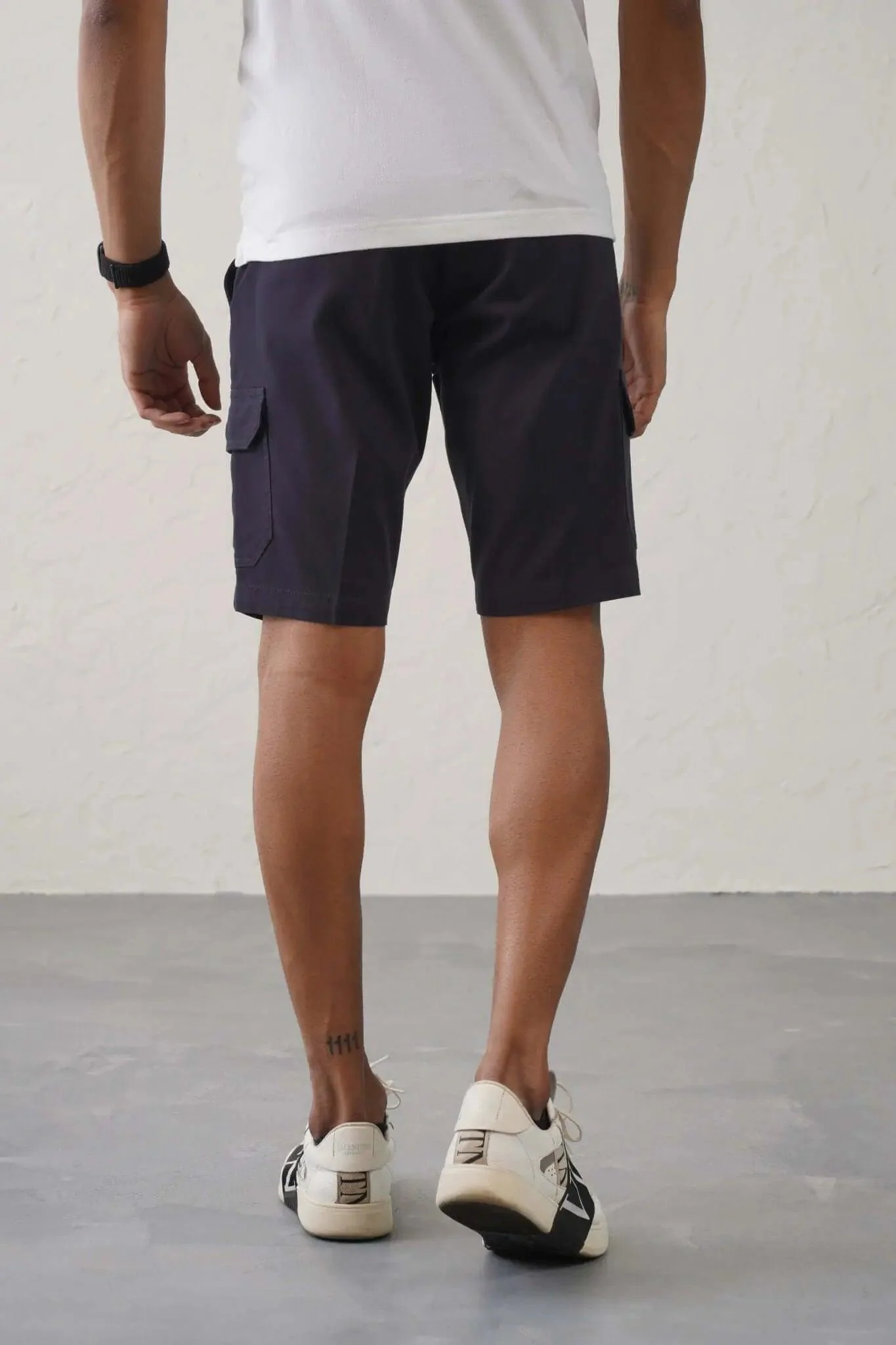 Pro Cargo Shorts - Navy - Image 5