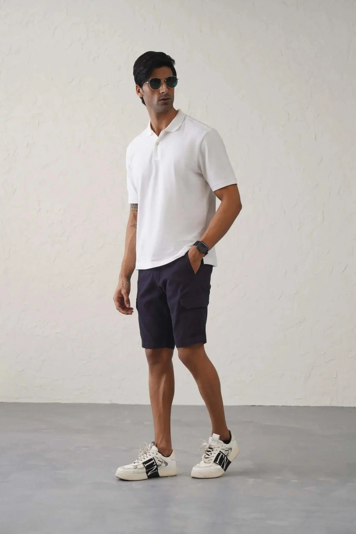 Pro Cargo Shorts - Navy - Image 7