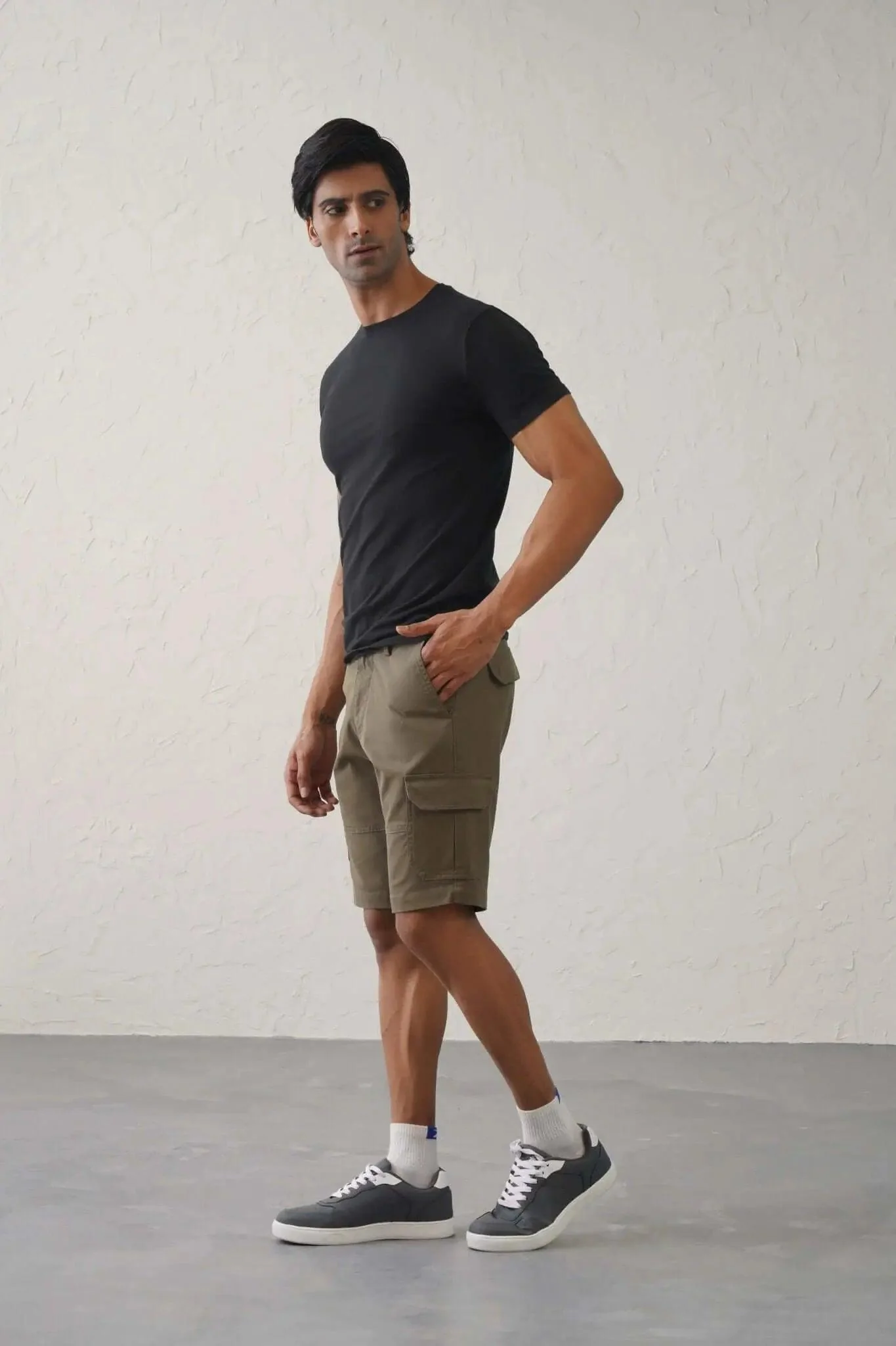 Pro Cargo Shorts - Olive - Image 5