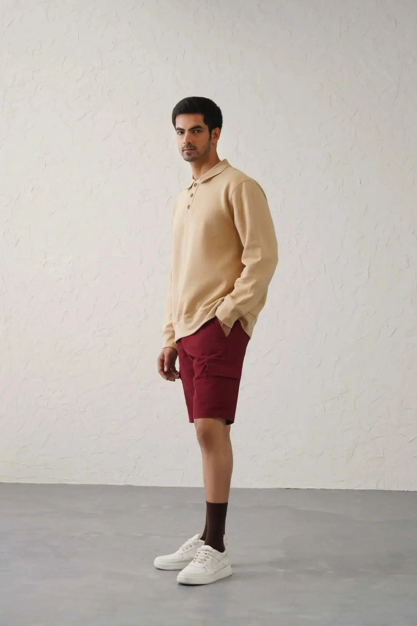 Pro Cargo Shorts - Red - Image 8