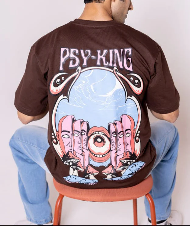 Psy King - Oversized T shirt