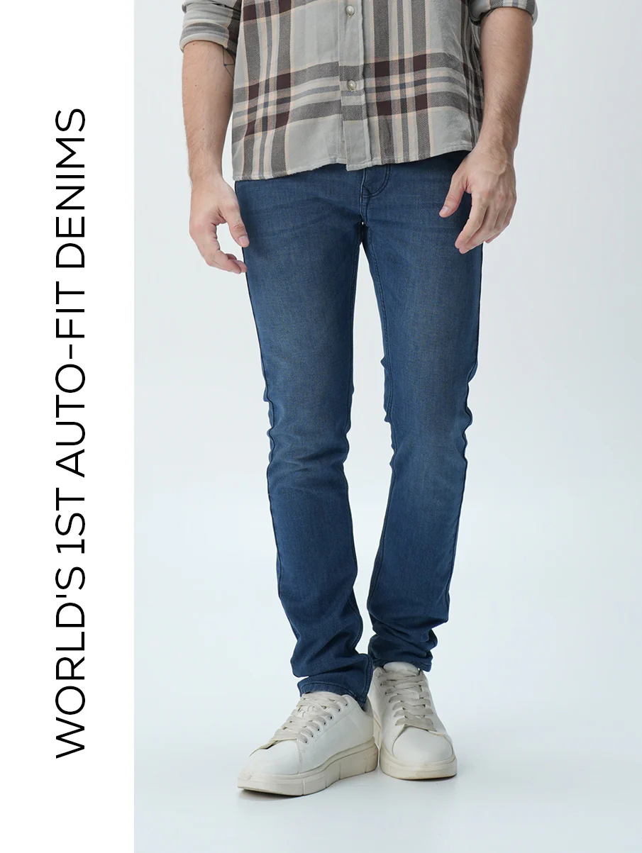 Skinny fit City Denim- Alaska Dark Blue - Image 3