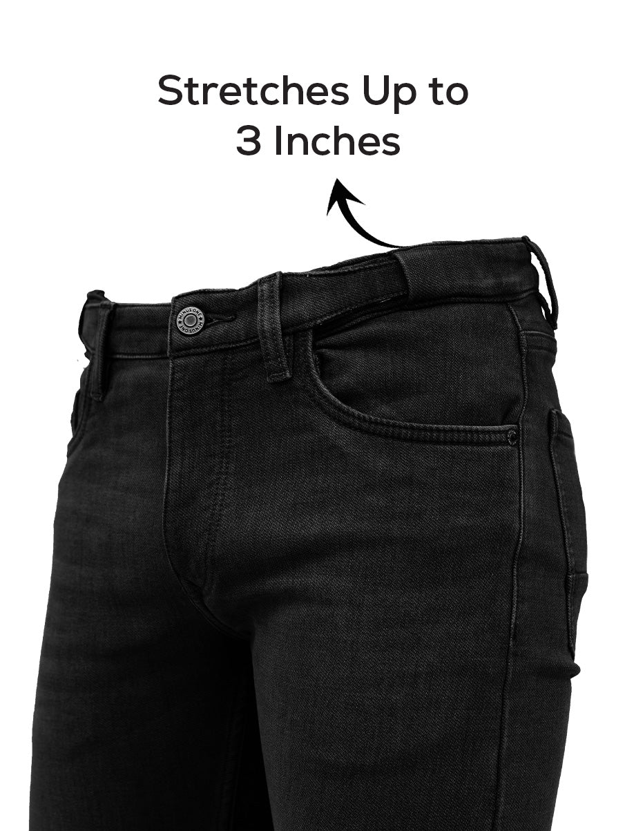 Skinny fit City Denim- Bombay Black - Image 7