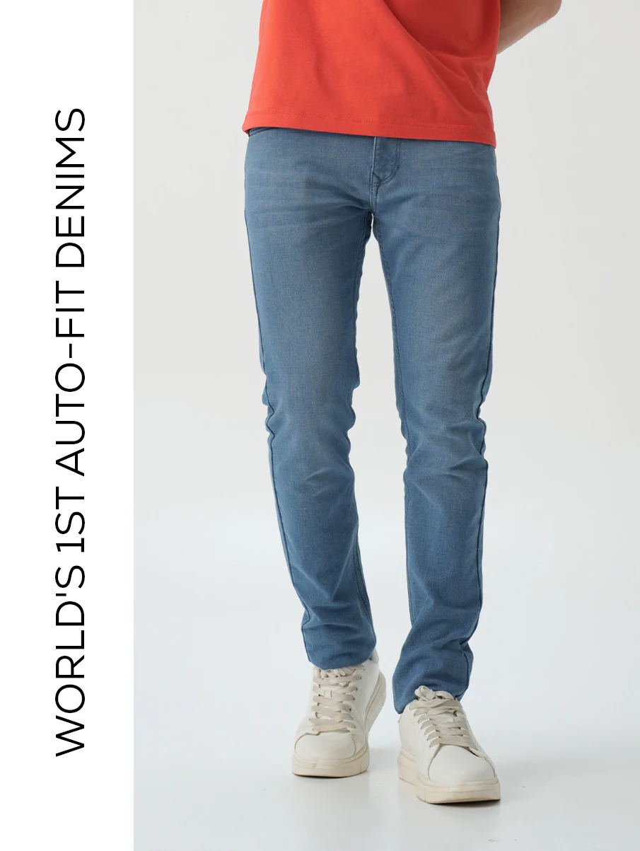 Skinny fit City Denim- Santorini Blue - Image 3