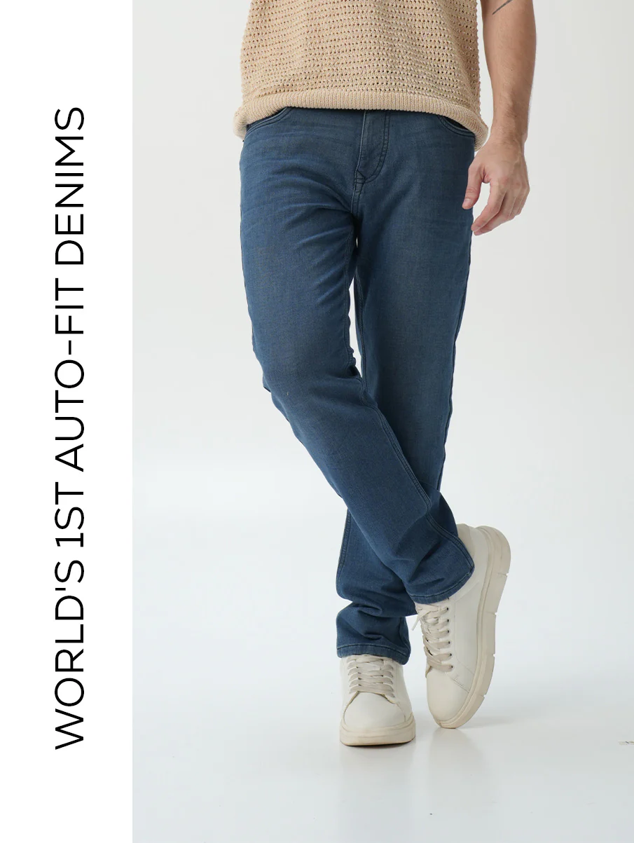 Slim fit City Denim- Alaska  Dark Blue - Image 3