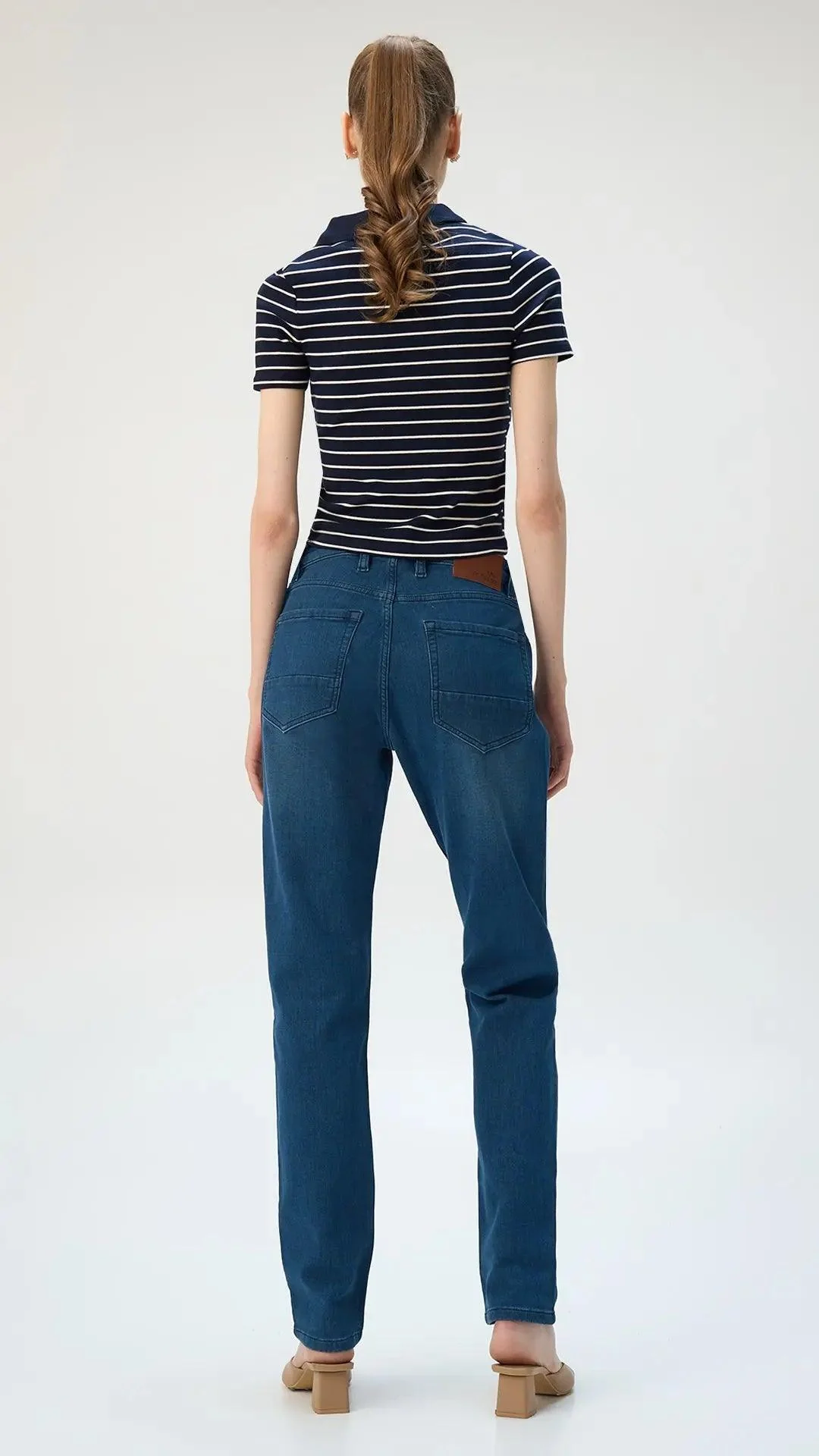 Slim fit City Denim for her- Alaska dark Blue - Image 5