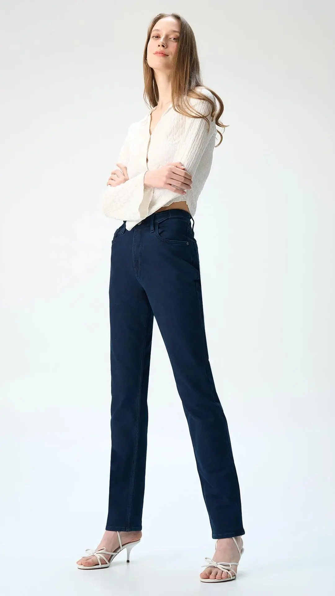 Slim fit City Denim for her- Jodhpur Blue - Image 7