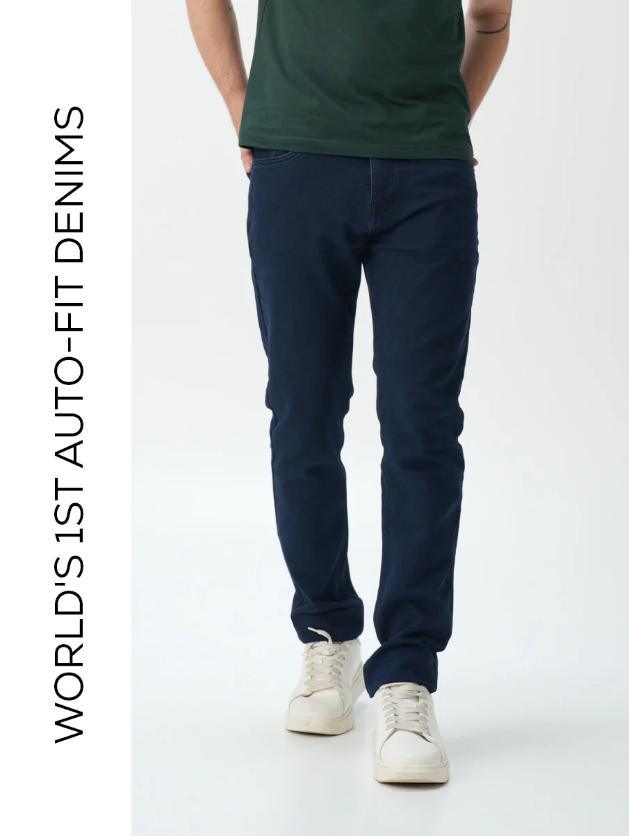 Slim fit City Denim-Jodhpur Blue - Image 3