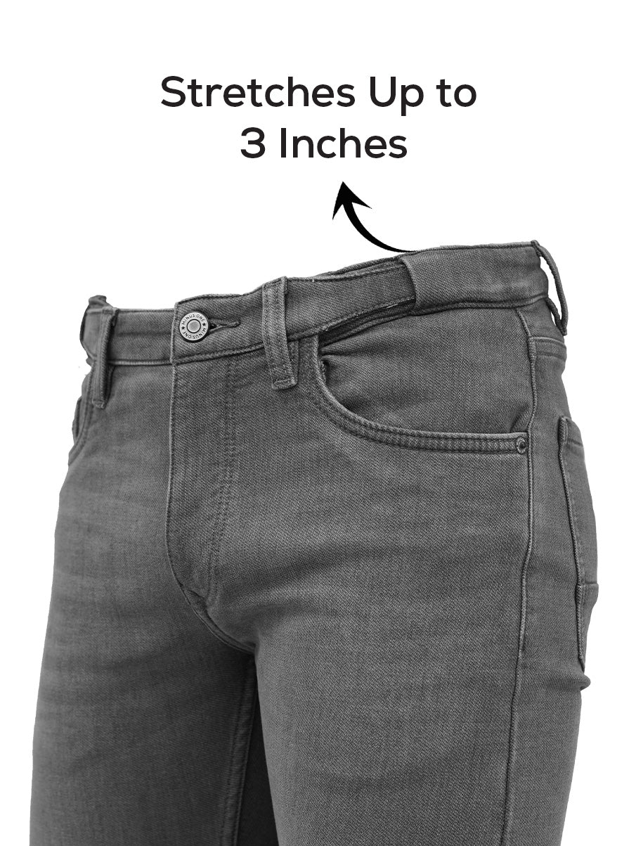 Slim fit City Denim- London Grey - Image 7