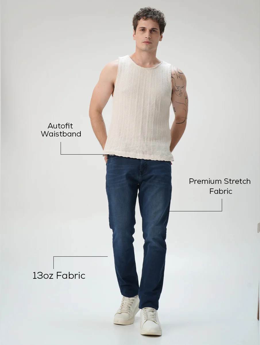 Slim fit City Denim- Moroccan Indigo - Image 4