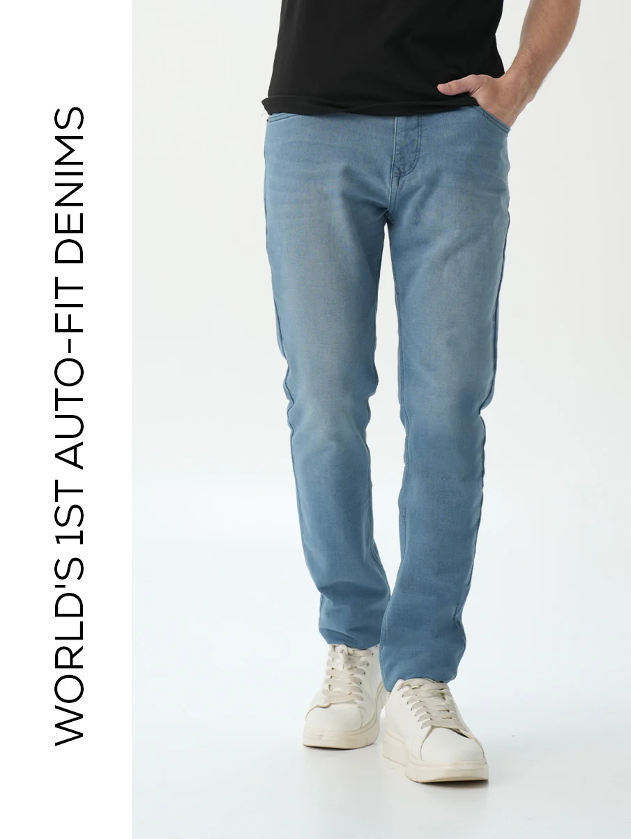 Slim fit City Denim- Santorini Blue - Image 3
