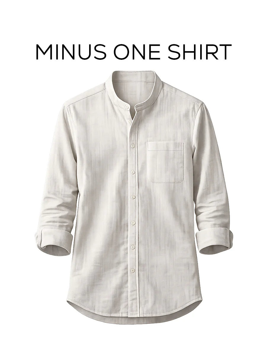 Solid Yellow Cotton Shirt – Regular Fit, Full Sleeves - Image 2