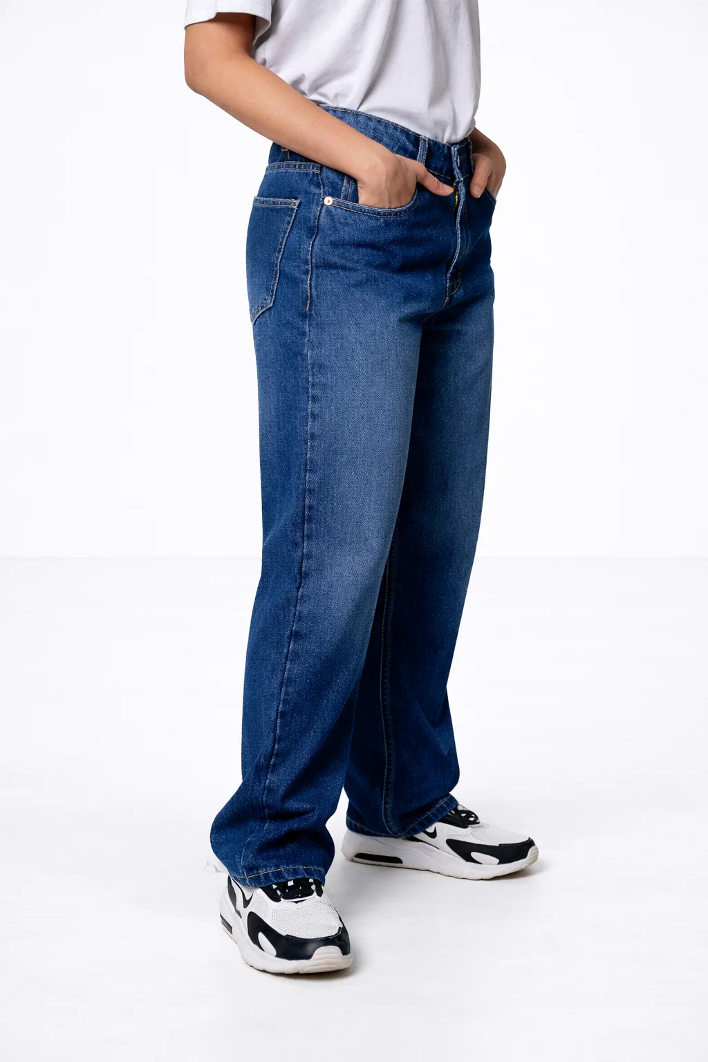 Straight fit Denim- Indigo Blue - Image 2