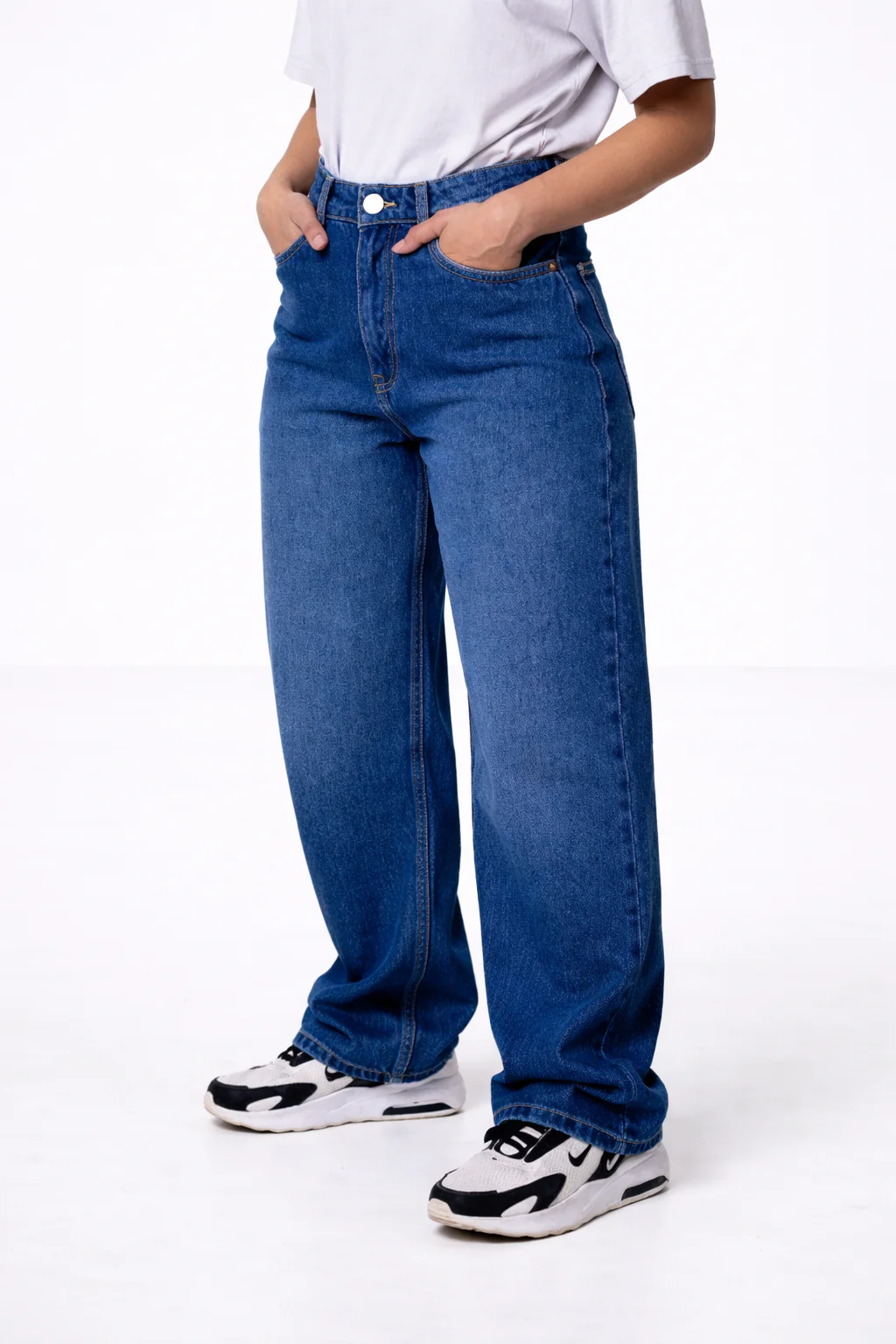 Straight fit Denim- Indigo Blue - Image 3