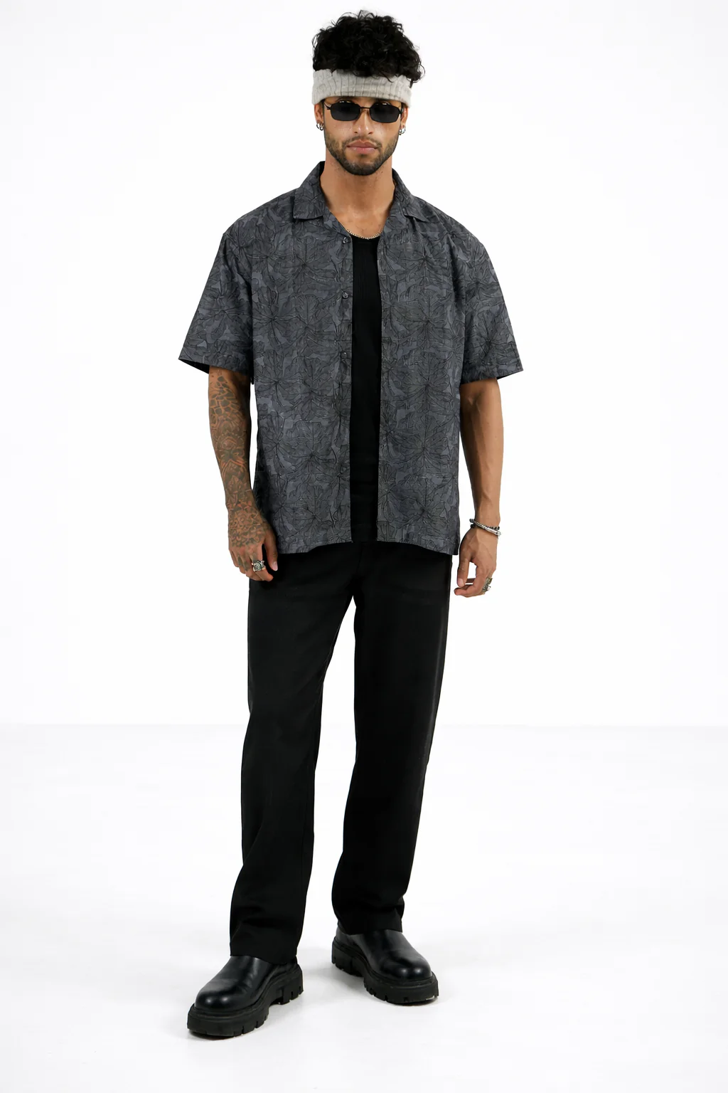 Straight fit Denim- Charcoal Black - Image 3