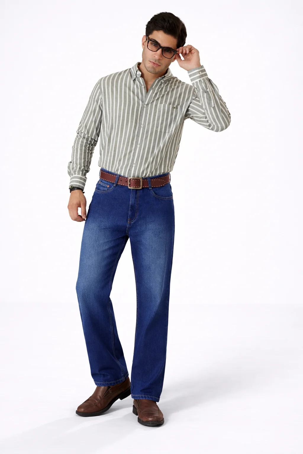 Straight fit Denim - Indigo Blue - Image 3