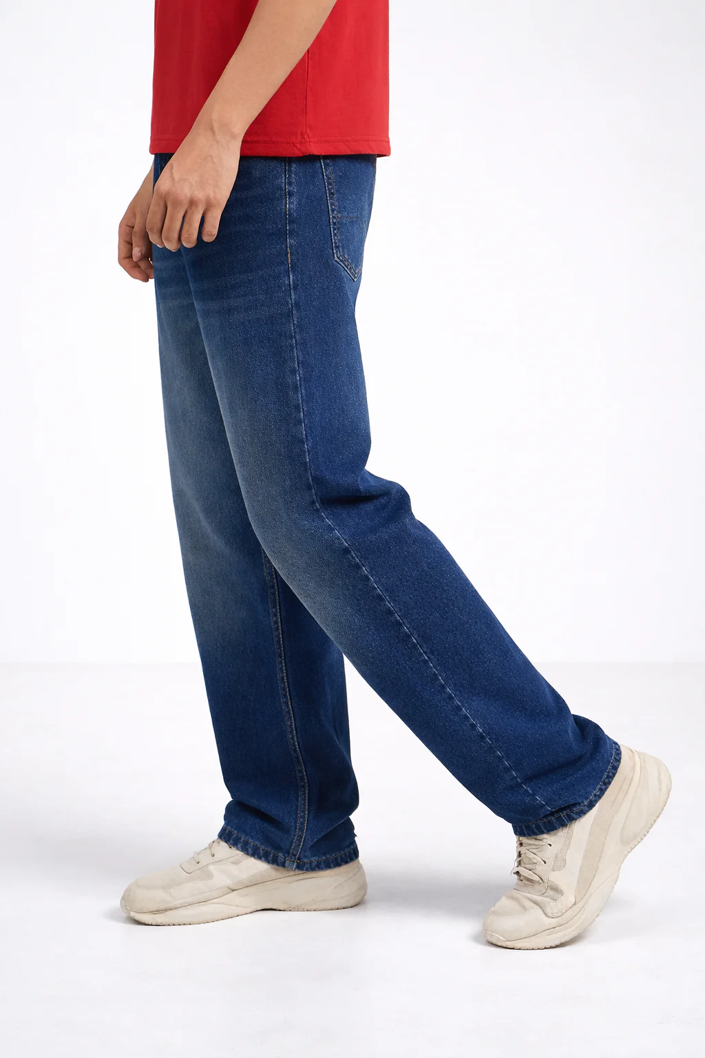 Straight fit Denim- Vintage Blue - Image 2
