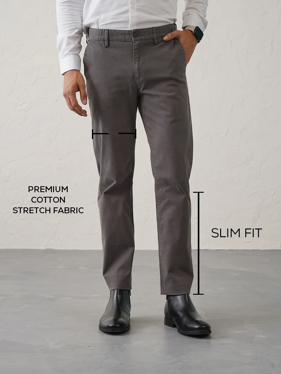 The Slim Fit Daylong Chino - Stolen Hide - Image 6