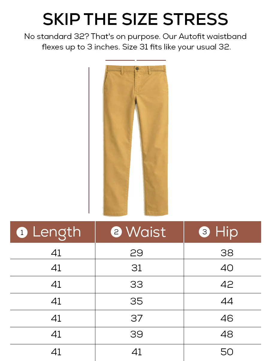 The Slim Fit Travel Chino - Khaki - Image 5