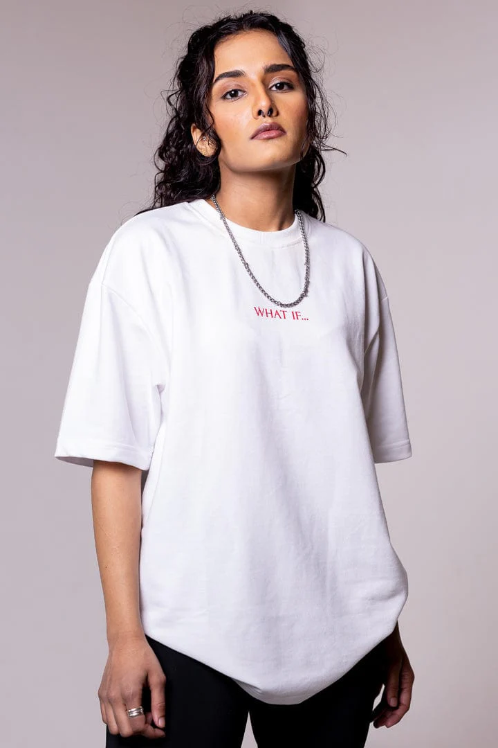 What if I Fall  - Oversized T shirt