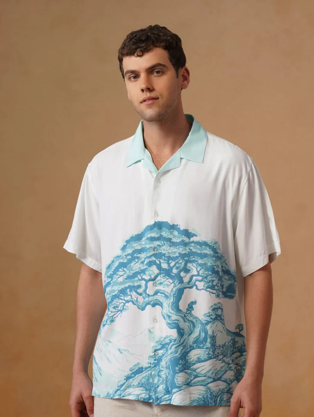 Aoki - Regular Fit, Half Sleeve Shirt - Image 3